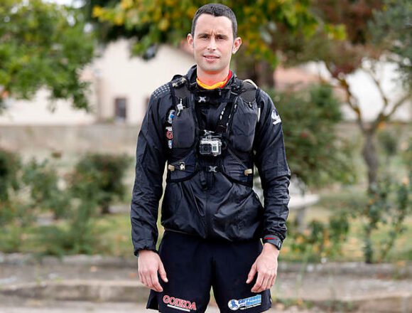 Joseba Alzueta corre los 753 km que separan Roncesvalles de Santiago de Compostela para dar visibilidad a la causa saharaui | Sahara Press Service