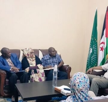 Delegación de la Unión Africana visita el Ministerio de Salud Pública Saharaui | Sahara Press Service