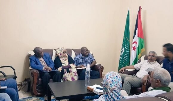 Delegación de la Unión Africana visita el Ministerio de Salud Pública Saharaui | Sahara Press Service