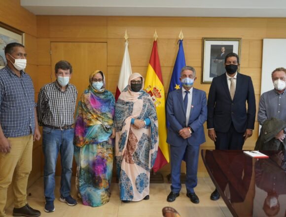 Delegación saharaui es recibida por el Miguel Ángel Revilla para abordar la actual situación en el Sahara Occidental | Sahara Press Service