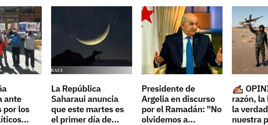 La #ActualidadSaharaui: 13 de abril de 2021 ??