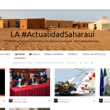 ¡LA ACTUALIDAD SAHARAUI! Las noticias del 17 de abril de 2022