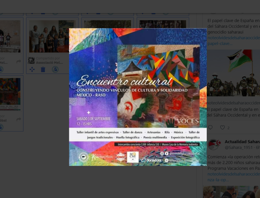 ¡SAHARA OCCIDENTAL! BOLETÍN de últimas noticias del 29 de agosto de 2022