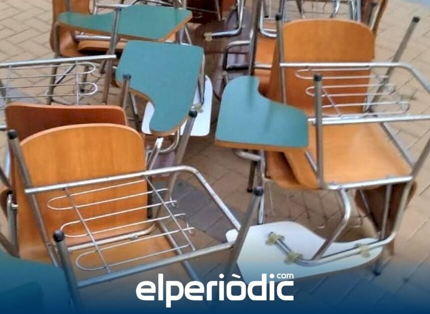 La UNED de Elche dona material mobiliario para habilitar una escuela en los campamentos saharauis