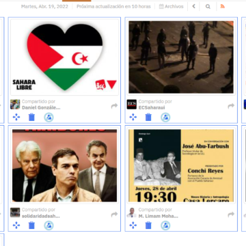¡LA ACTUALIDAD SAHARAUI! Las noticias del 19 de abril de 2022