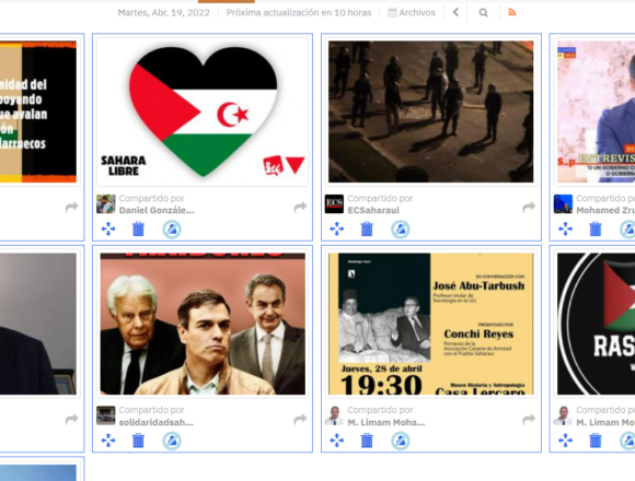 ¡LA ACTUALIDAD SAHARAUI! Las noticias del 19 de abril de 2022