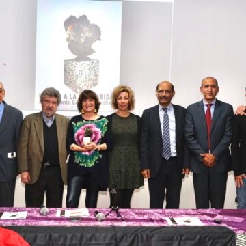 Rosa Montero, prestigiosa periodista y escritora, recibe el Premio a la Solidaridad Internacional Juan Antonio González Carballo | Sahara Press Service