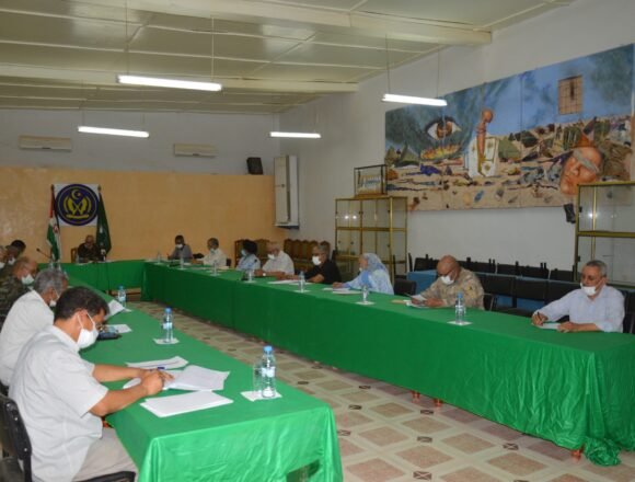 Brahim Gali preside reunión del Buró Permanente de la Secretaría Nacional saharaui