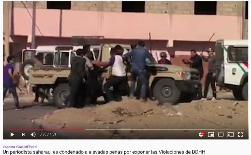 Equipemedia Sahara: Un periodista saharaui es condenado a elevadas penas por exponer las Violaciones de Derechos Humanos en el territorio ocupado saharauis por Marruecos