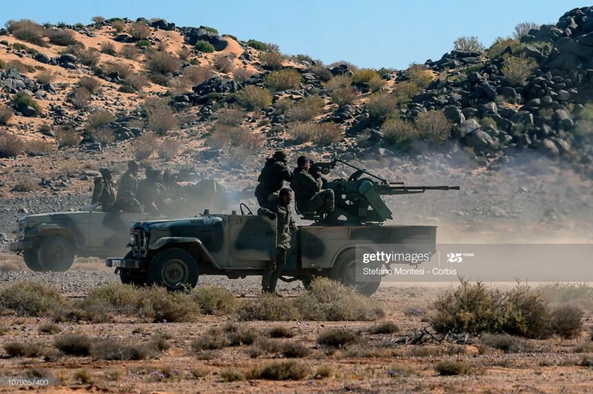 Las unidades del ELPS concentran sus bombardeos contra las fuerzas enemigas posicionadas en la región de Udei Um Rakba | Sahara Press Service