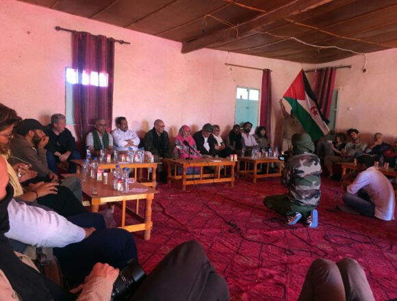 encuentro-con-el-presidente-saharaui El Polisario sopesa celebrar ARTifariti en Guerguerat — Contramutis