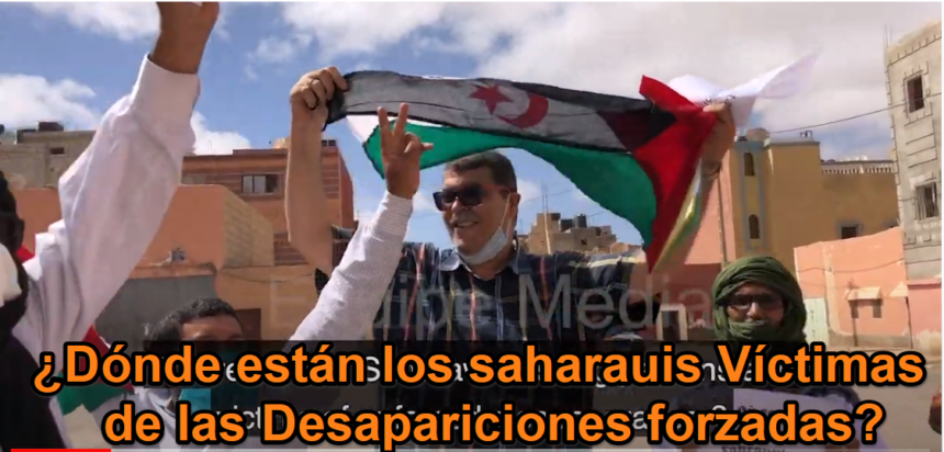 A pesar del bloqueo mantenido por Marruecos los saharauis conmemoran el #DíaInternacionaldelasVíctimasdeDesaparicionesForzadas | Equipemedia Sahara