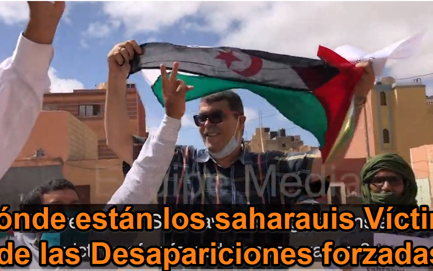 A pesar del bloqueo mantenido por Marruecos los saharauis conmemoran el #DíaInternacionaldelasVíctimasdeDesaparicionesForzadas | Equipemedia Sahara