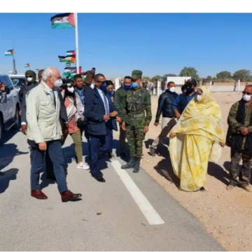 El enviado de ONU para el Sáhara Occidental y su delegación llegan a los campamentos de refugiados saharauis