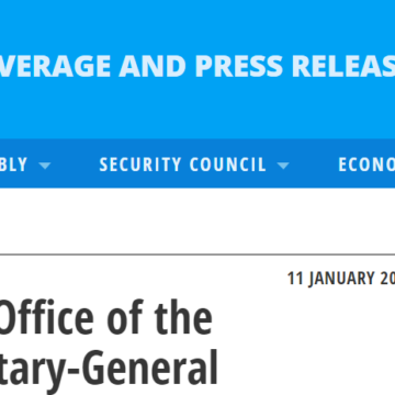 Daily Press Briefing by the Office of the Spokesperson for the Secretary-General | Meetings Coverage and Press Releases