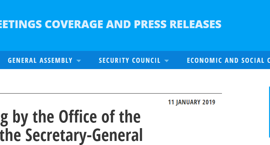 Daily Press Briefing by the Office of the Spokesperson for the Secretary-General | Meetings Coverage and Press Releases