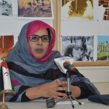 Fátima El Mehdi asegura que el VIII de la UNMS será una plataforma para informar a los participantes extranjeros sobre la experiencia del Estado saharaui en varios campos | Sahara Press Service