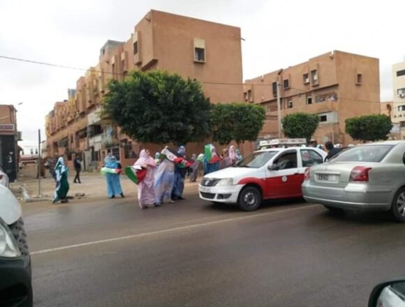 fb_img_1552049186699 Moroccan forces use violence against Sahrawi women in occupied El-Aaiun | Sahara Press Service