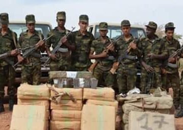 El ejército saharaui detiene a 4 narcotraficantes e incauta 3.600 kilogramos de hachís en las zonas liberadas de la RASD | Sahara Press Service
