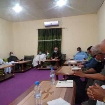 Coronavirus: El presidente de la República preside una reunión para estudiar el estado de salud | Sahara Press Service (v. árabe)