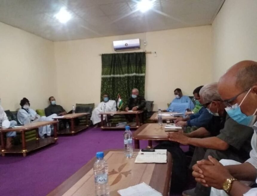 fefc9fd5-7204-455c-925c-0f2a78900657 Coronavirus: El presidente de la República preside una reunión para estudiar el estado de salud | Sahara Press Service (v. árabe)