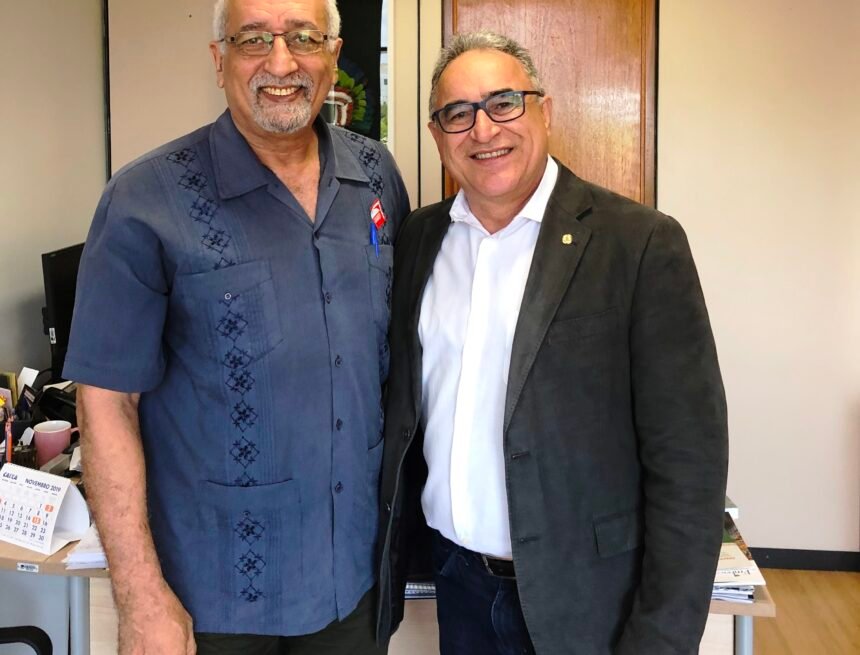 foto_con_diputado_edmilson_rodrigues-octubre_2019 Representante del Frente Polisario recibido en la Cámara Federal de Brasil | Sahara Press Service