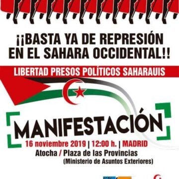 La Actualidad Saharaui: 15 de noviembre de 2019 (fin de jornada) ??