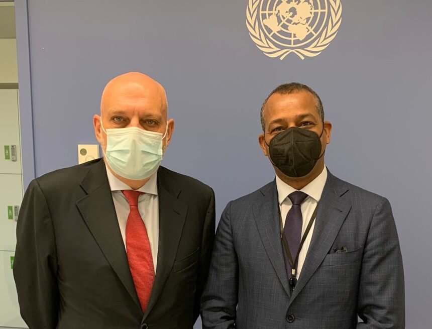frente_polisario_representative_at_un_meets_with_special_representative_of_the_un_secretary_general_for_western_sahara Le représentant du Front Polisario s’entretient avec le chef de la MINURSO | Sahara Press Service