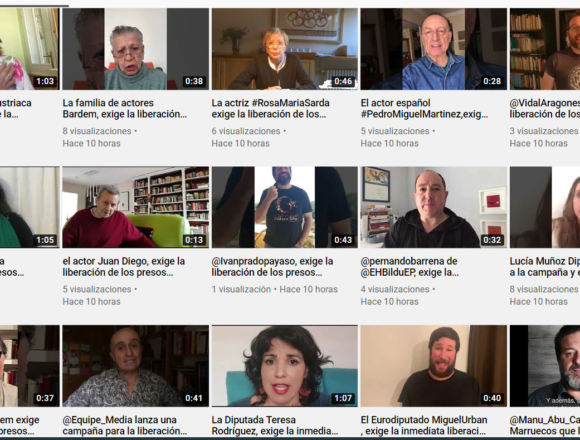 Equipemedia Sahara: vídeos de apoyo a la campaña para exigir la liberación de los presos políticos saharauis en las cárceles marroquíes por alto riesgo de contagio con el #Covid19