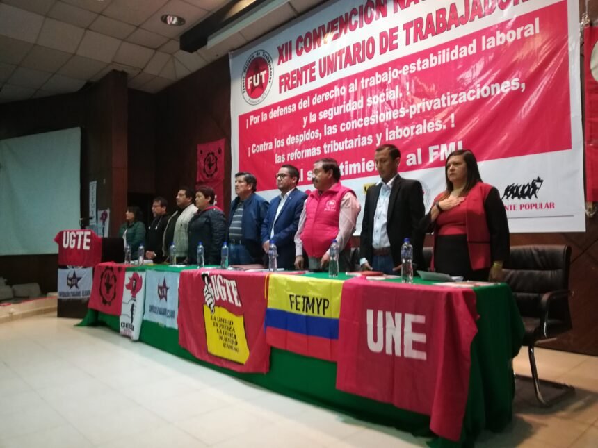 La causa saharaui en la XII Convención Nacional del Frente Unitario de Trabajadores del Ecuador | Sahara Press Service