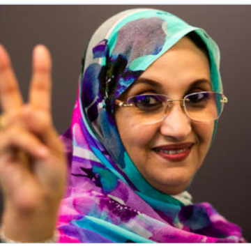 Histórico discurso de la «GANDHI SAHARAUI» Aminatou Haidar en la ceremonia del Premio Nobel Alternativo