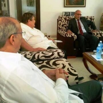 El Presidente Saharaui recibe a representantes del Grupo Parlamentario Cubano de Solidaridad con el Pueblo Saharaui. | Sahara Press Service
