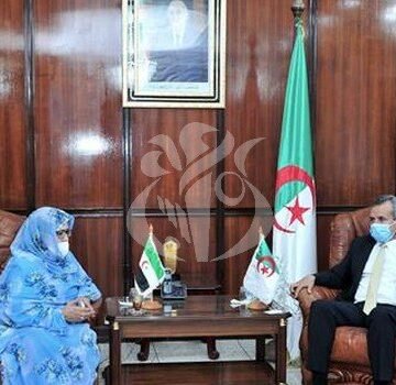 La Ministra de Salud se reúne con su homólogo argelino para abordar las vías de colaboración | Sahara Press Service