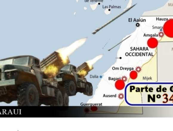 GUERRA EN EL SAHARA | Parte de Guerra Nº 340