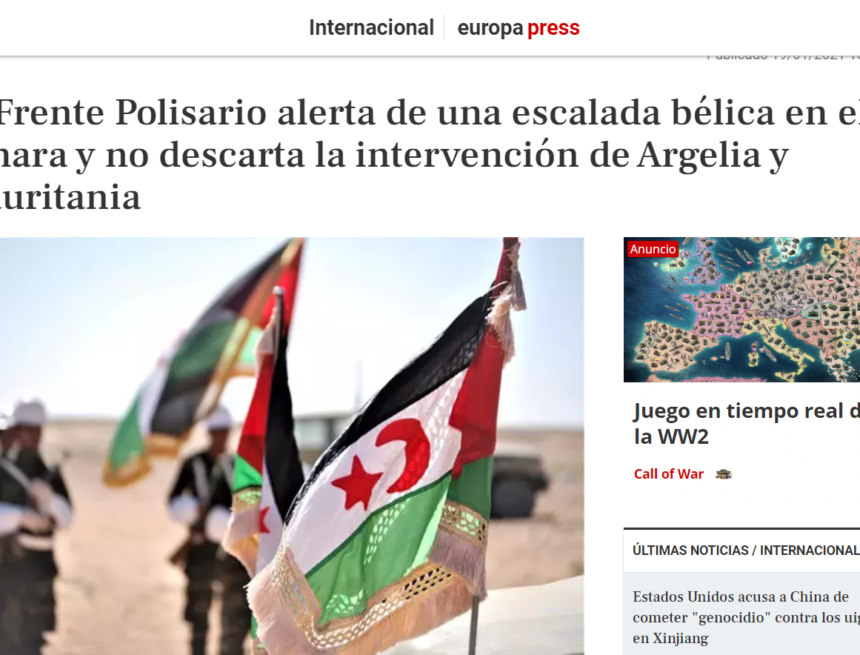 ¡ÚLTIMAS noticias – Sahara Occidental! | 19 de enero de 2021