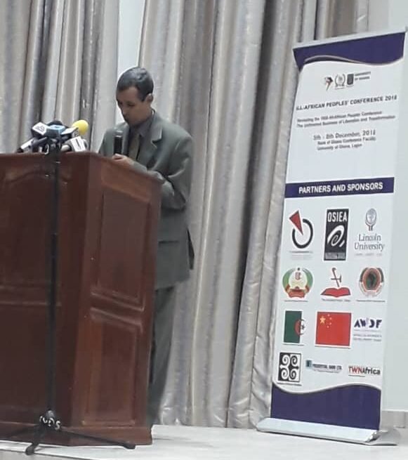 El Frente Polisario participa en la conmemoración del 60º aniversario de la conferencia de todos los pueblos de África | Sahara Press Service