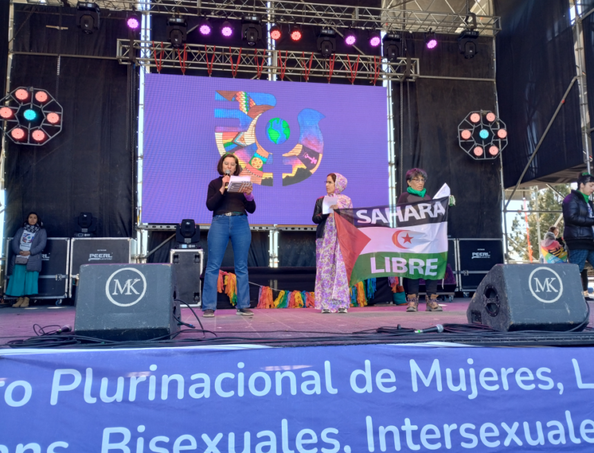 Masivo Encuentro de Mujeres en Argentina emite declaración en favor del pueblo saharaui | Voz del Sahara Occidental en Argentina