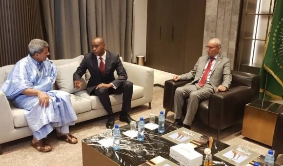 President of Republic arrives in Niamey to take part in 12th AU Extraordinary Summit | Sahara Press Service