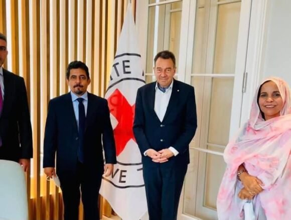 El Presidente del Comité Internacional de la Cruz Roja recibió a una delegación saharaui y expresó su deseo de implementar su mandato lo antes posible