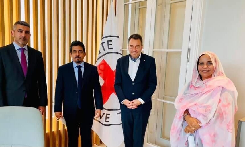 El Presidente del Comité Internacional de la Cruz Roja recibió a una delegación saharaui y expresó su deseo de implementar su mandato lo antes posible