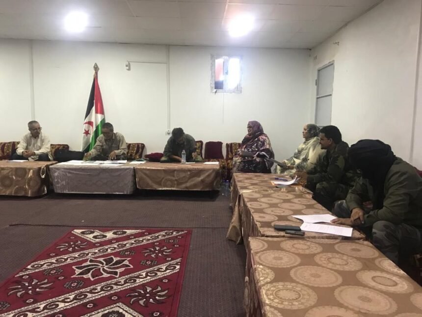 Preside Jatri Adduh una reunión del Comité Político del Secretariado Nacional – Sahara Press Service
