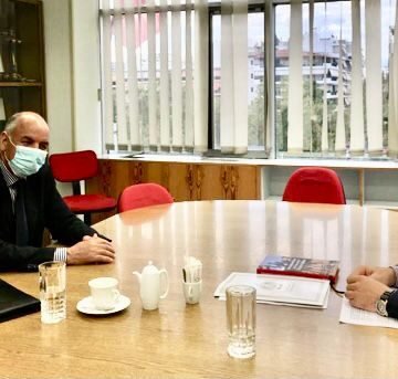 Grecia: Un enviado de las autoridades saharauis, Amyih Ammar, es recibido por el Partido Comunista – Algaragarat ES