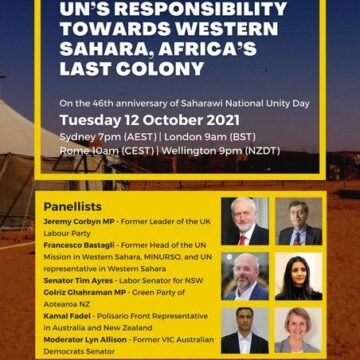 Celebran en Australia una conferencia sobre la responsabilidad de la ONU en el conflicto del Sahara Occidental | Sahara Press Service