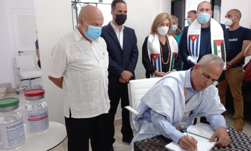 Cuba: La RASD recibe 458.000 dosis de la vacuna Soberana 02 para combatir el COVID-19 | Sahara Press Service