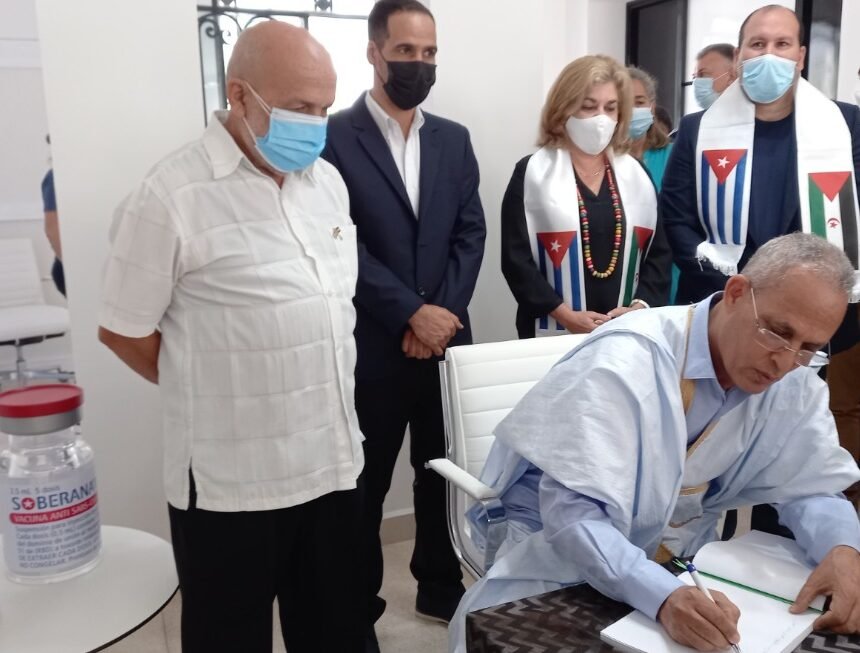 Cuba: La RASD recibe 458.000 dosis de la vacuna Soberana 02 para combatir el COVID-19 | Sahara Press Service