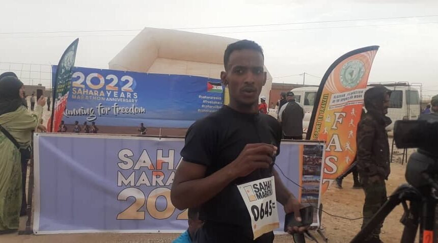 Los corredores saharauis se imponen en la carrera de los 5km del Sahara Marathon | Sahara Press Service