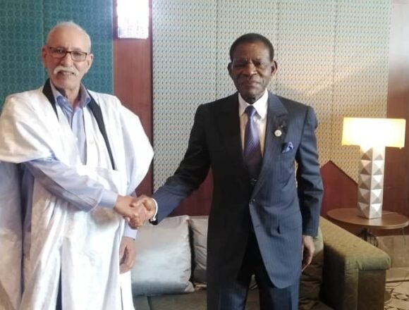 img-20220528-wa0085 El Jefe de Estado es recibido por el presidente de Guinea Ecuatorial | Sahara Press Service