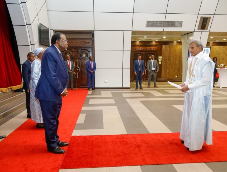 Presenta sus cartas credenciales nuevo embajador saharaui en Namibia | Sahara Press Service