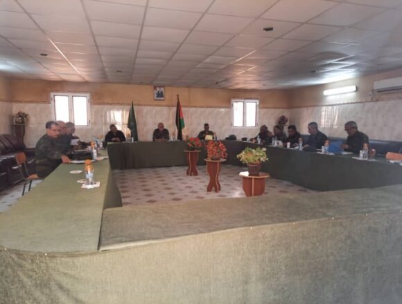 img-20230510-wa0023 El Presidente de la República preside una reunión del Estado Mayor del ELPS | Sahara Press Service