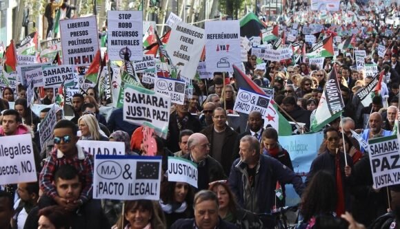 img-5027 Multitudinaria manifestación para exigir la fin de la ocupación marroquí al Sahara Occidental | Sahara Press Service